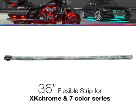 XK Glow 36in Multi Color Flexible Strip for XKchrome & 7 Color Series Hot on Sale