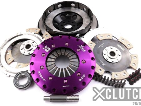 XClutch 03-06 Nissan 350Z 3.5L 9in Twin Solid Ceramic Clutch Kit on Sale