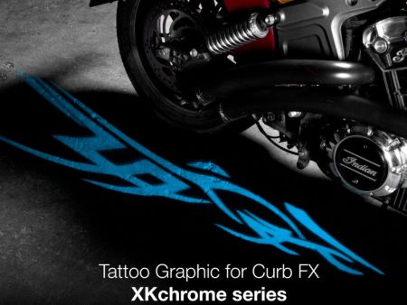 XK Glow 2pc CurbFX Film+Optic Tatoo Style Hot on Sale