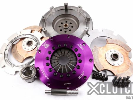 XClutch 99-02 Nissan Silvia S15 2.0L 8in Twin Solid Ceramic Clutch Kit Cheap