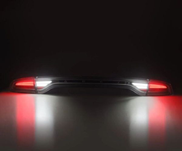 AlphaRex 15-23 Dodge Charger NOVA-Series Prismatic LED Tail Lights Chrome For Cheap