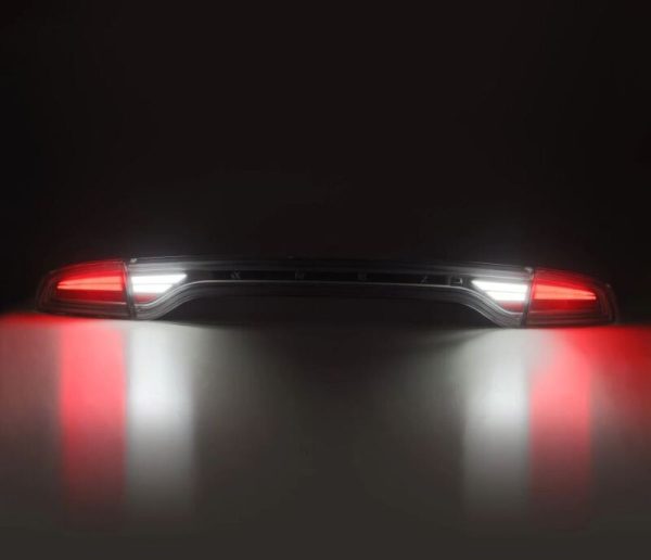 AlphaRex 15-23 Dodge Charger NOVA-Series Prismatic LED Tail Lights Alpha-Black Cheap