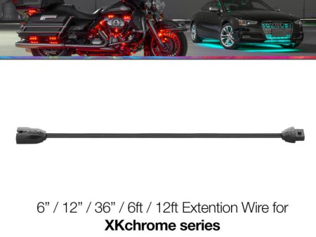 XK Glow 12 Foot - 4 Pin Extension Wire for XKchrome & 7 Color Series Online Sale