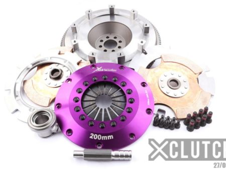 XClutch 03-06 Nissan 350Z Track 3.5L 8in Twin Solid Ceramic Clutch Kit Discount