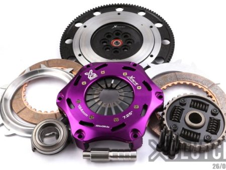 XClutch 97-01 Acura Integra RS 1.8L 7.25in Twin Sprung Ceramic Clutch Kit Online Sale