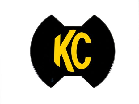 KC HiLiTES 6in. Light Shield   Hard Cover for SlimLite LED - Black For Cheap