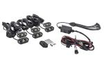 KC HiLiTES C-Series RGB LED Rock Light Kit (Incl. Wiring) - Set of 6 Supply