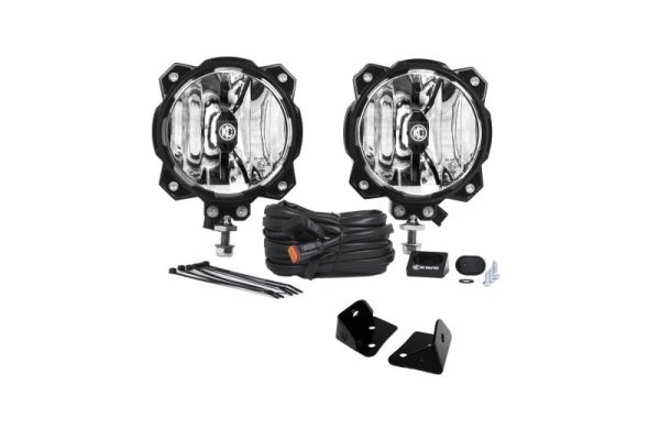 KC HiLiTES 07-18 Jeep JK 6in Pro6 Gravity LED Pillar Mount 2-Light Sys (SAE ECE - 20W Driving Beam) Online