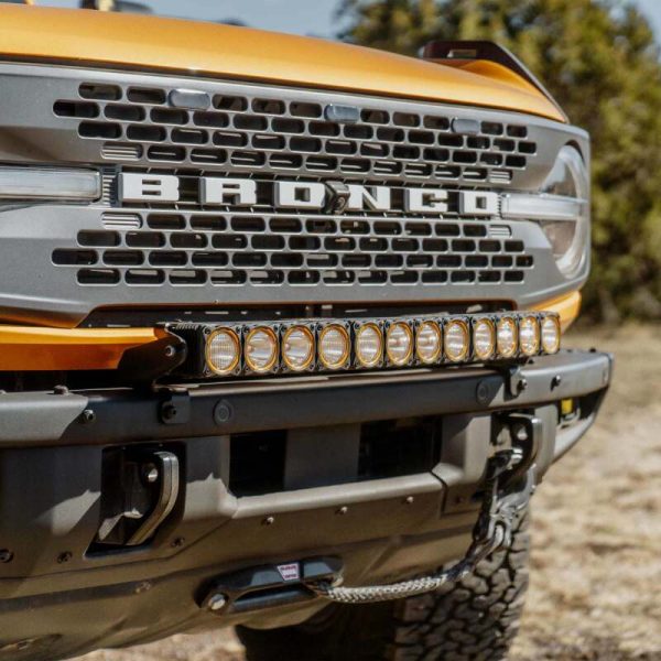 KC HiLiTES 21-24 Ford Bronco Front Bumper Light Bar Mount (For 30in FLEX ERA LED Light Bar) Sale