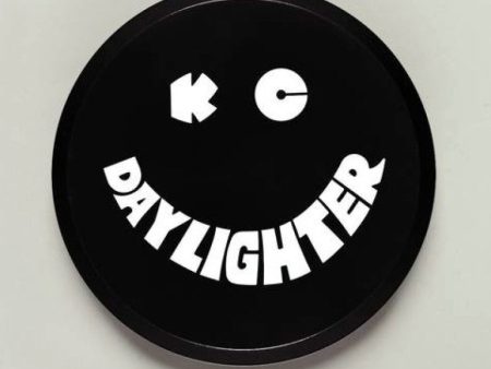 KC HiLiTES 6in. Round Hard Cover for Daylighter SlimLite Pro-Sport (Single) - Black w White Smile Online now