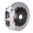 Brembo 15-23 Mustang GT (S550) Front GT BBK 6 Piston Cast 405x34 2pc Rotor Drilled-Silver Supply