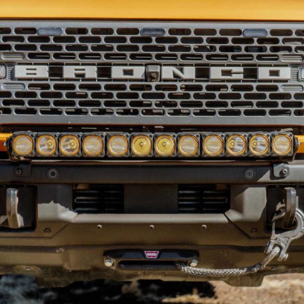 KC HiLiTES 21-24 Ford Bronco Front Bumper Light Bar Mount (For 30in FLEX ERA LED Light Bar) Sale