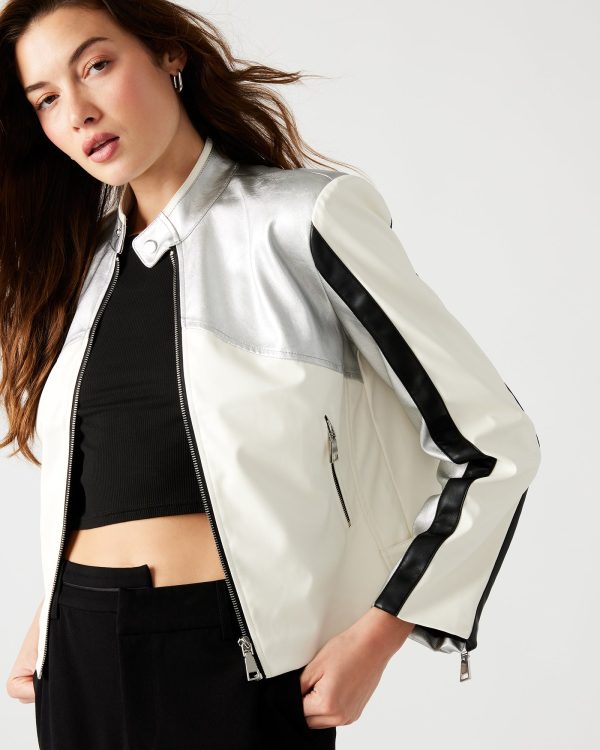 HELAYNA JACKET SILVER on Sale