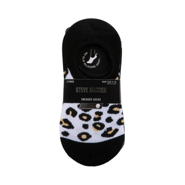 3PK WOMEN S BLACK MULTI SNEAKER SOCKS Online