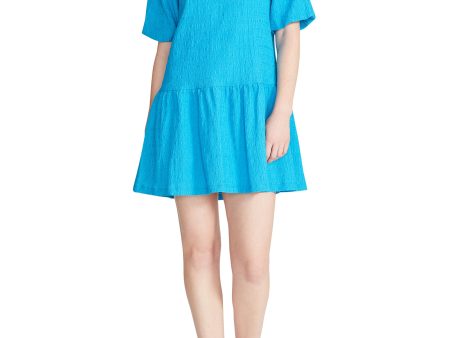 ABRAH DRESS TURQUOISE Online now