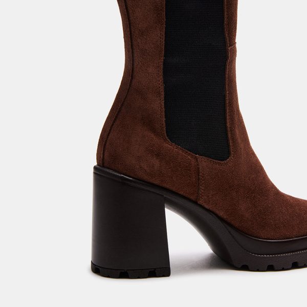 ALESTI BROWN SUEDE Online Sale