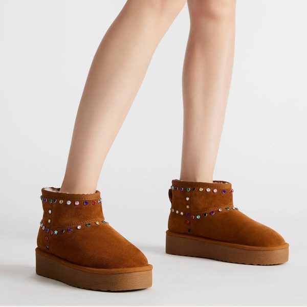 COMFY-R TAN SUEDE Hot on Sale